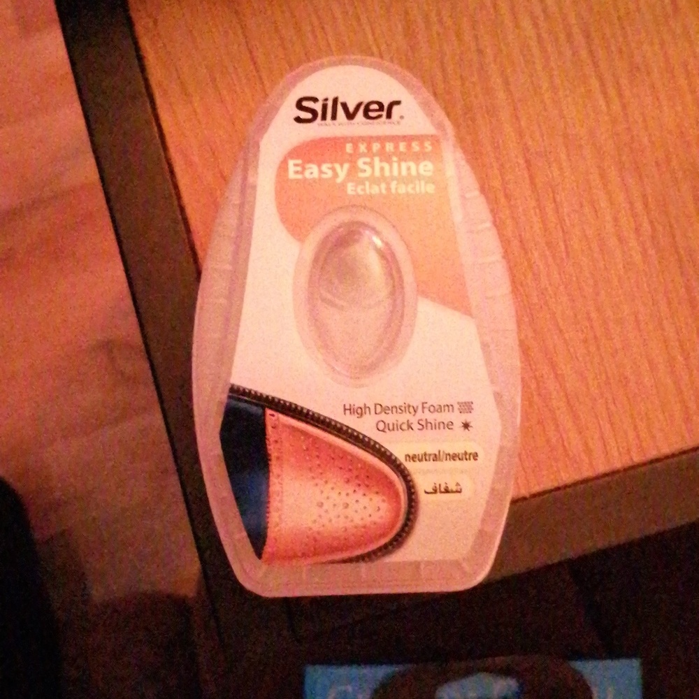 2$ Add On⭐ Silver express easy shine shoe shine
